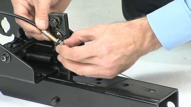 Устанавливаем лопату отвал на садовый трактор Husqvarna