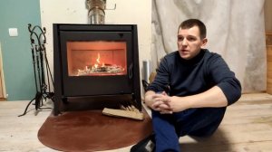 ПЕЧЬ-КАМИН БАВАРИЯ 12 - отопление дачи 70 м². Обзор процесса горения, эксплуатационные особенности.