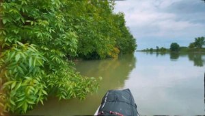 SUP путешествие к Азовскому морю по реке Кубань