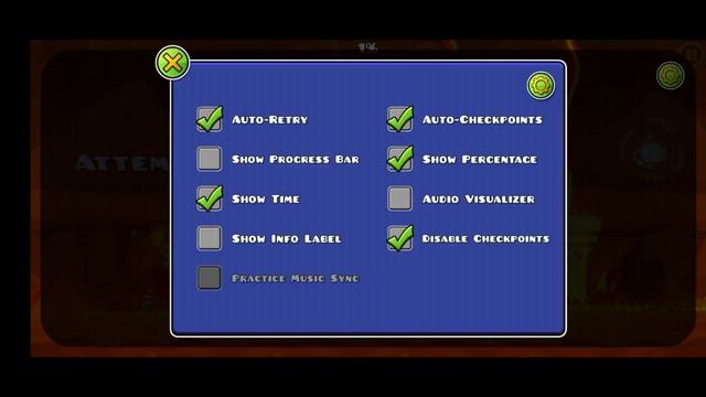 Как включить проценты в гд 2.2 | How to enable percentages in Geometry Dash 2.2 смотреть онлайн