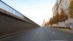 На машине по улицам Москвы. ЦАО