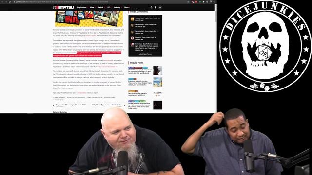 Dicejunkies Ep172 Pt7 GTA Remastered to Remove Controversial Content for Modern Era Gamers! смотреть онлайн