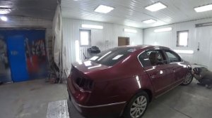 Перекрас после перекраса.Volkswagen Passat B6