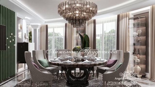 Дизайн-проект кухни-столовой смотреть онлайн