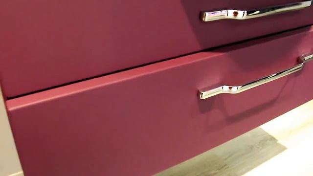 Мебель для ванной Verona с отделкой "софт тач" на MosBuild 2014