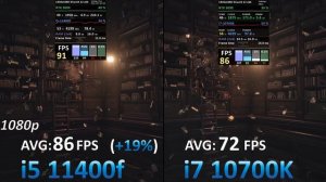 Intel i5-11400F vs i7-10700K // Test in 9 Games // RTX 3090