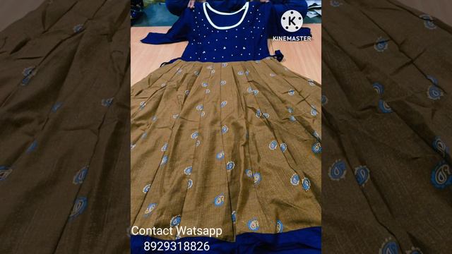 ⭐⭐ Reyon umbrella kurti Size: M, L Chest 38-40 Length 40-43 Price 👉 399/Buy 2 piece Free shipping⭐⭐