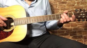 Аккорд G/F# на гитаре