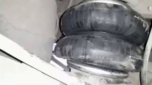 Пневма на уаз по дешману. Серия 1. Первая примерка пневмобаллонов на уаз патриот акпп