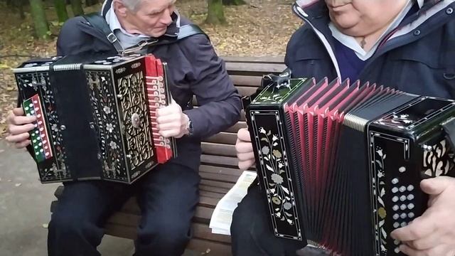 Русская плясовая на гармони Гармонисты Анатолий и Виктор Ивановичи ))