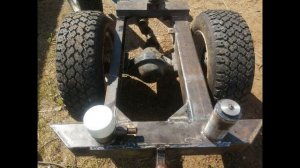 Установка коробки передач ВАЗ 2106 на мини погрузчик 2 Часть 4