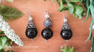 Black onyx benefits, crystal healing properties and its uses in Feng Shui. Stone of Strength.