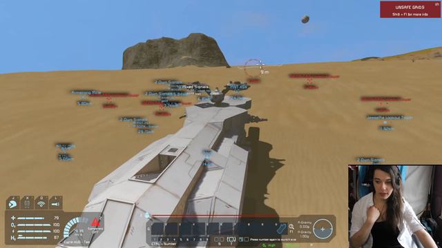 Space Engineers EP 24 drone strike, time to get the rhino space worthy смотреть онлайн