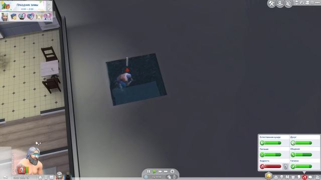 Убил Деда Мороза! Кто придет дарить подарки?! Симс 4 смотреть онлайн