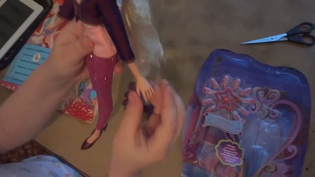 Кукла Стелла (Винкс), дед Мороз под ёлку принёс)))) смотреть онлайн