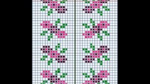 Вышивка схемы.ЦВЕТЫ.Подборка.