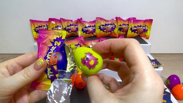 ТРЕСНУТЫЕ 2 ! СЮРПРИЗЫ, Игрушки Яйца, Kinder Surprise unboxing