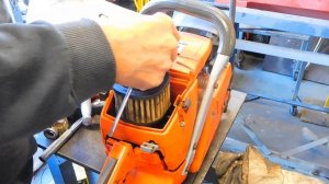 Oil pump Husqvarna 372XP, 562XP crank bearings and other chainsaws to repair