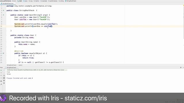 String Pool - 1 - Memory allocation different between String and Objects. смотреть онлайн