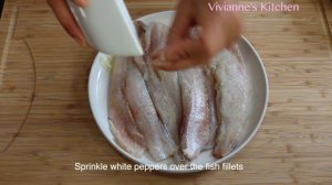 How to Make Steamed Fish Fillets with Ginger - Vivianne's Kitchen