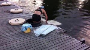 Пристань для стирки ковров в Лаппееранте // Pier for washing carpets in Lappeenranta