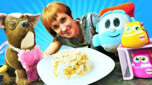 Грузовичок Лёва и плов с нутом - Турецкая кухня с Машей Капуки - Новое видео с машинками