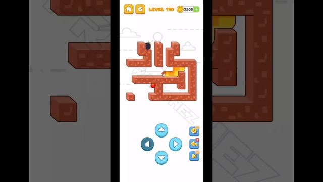 SNAKE APPLE - Level 110 | Help Snake toEat Apple | Gameplay | Walkthrough #shorts #short #shortvide