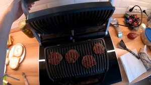 Tefal Optigrill XL готовим несколько блюд