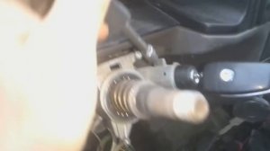 замена личинки в замке зажигание wv t 4