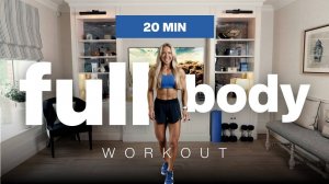 Caroline Girvan - 20 MIN Dumbbell Full Body Workout - Compound Movements _ NO REPEAT