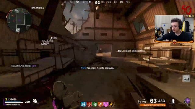 ? FIREBASE Z ROUND 50 BOSS FIGHT!! (Wonder Weapon Upgraded Cold War Zombies Gameplay) смотреть онлайн