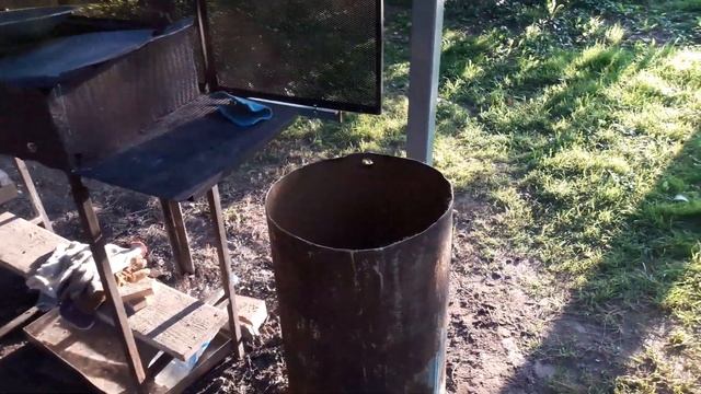 Готовим в казане под новым навесом. Каурма-лагман. смотреть онлайн