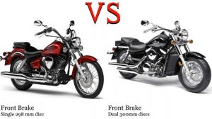 Yamaha Drag Star 250 vs Kawasaki VN 1500 Vulcan Test specification comparison
