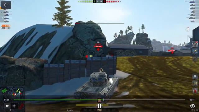 Wot Blitz Chimera 3/6 Gameplay | Геймплей смотреть онлайн