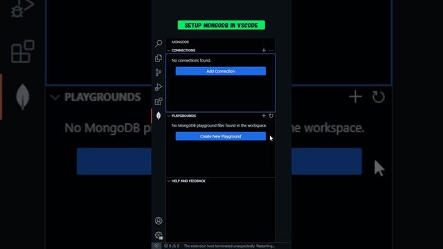 MongoDB & Visual Studio Code #mongodb