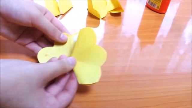 Открытка своими руками. открытка цветок на праздник.