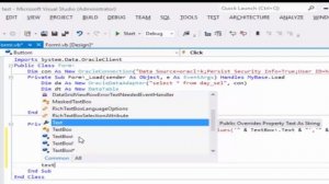 ادارج بيانات الى oracle باستخدام Visual Studio