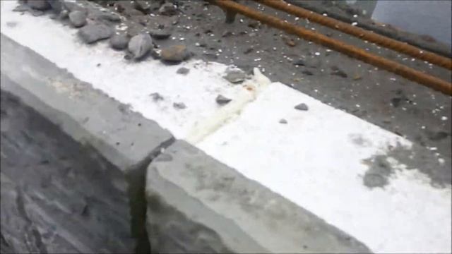 Строительство монолитного двухэтажного загородного частного дома из несъемной опалубки Техноблок