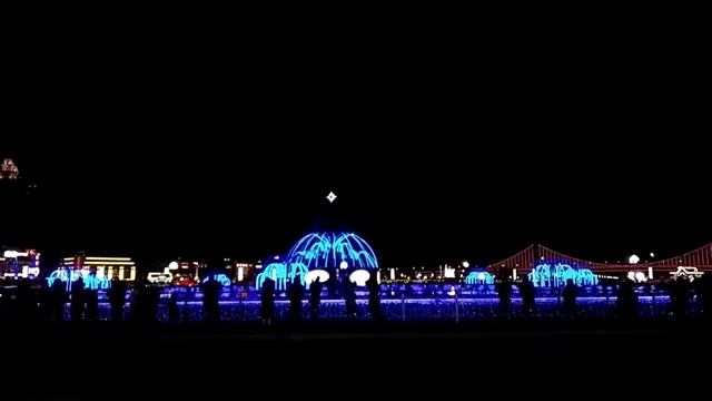 Chinese New Year Celebration, Part-1. Xinghai Square, Dalian, China