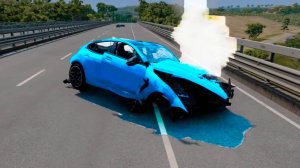 Подборка реалистичных аварий Выпуск №29 Beamng.drive