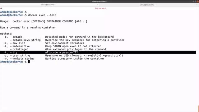 DockerMe_ir_Ahmad_Rafiee_Video_20_Docker_Command_events_exec_export_import смотреть онлайн