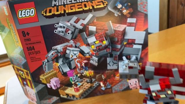 LEGO Minecraft The Redstone Battle Review Set 21163 смотреть онлайн