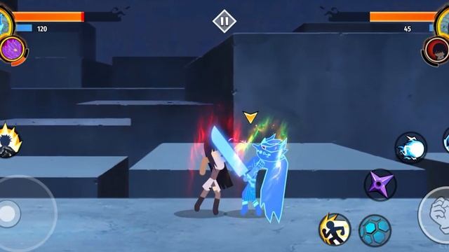 DOWNLOAD Stickman Ninja - 3v3 Battle v3.1 Mod Apk - OFFLINE New UPDATE !!! смотреть онлайн