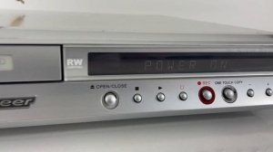 Clean Pioneer DVR-520H DVD Recorder w/ 80GB HDD