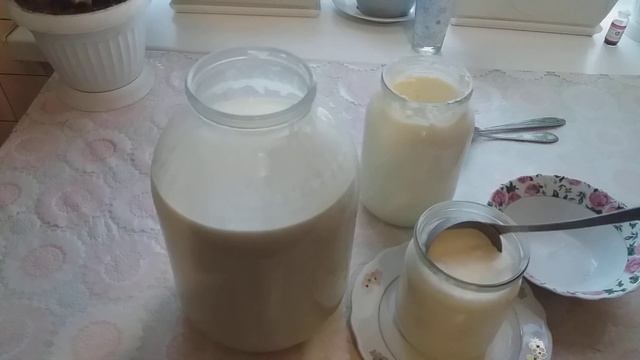 Домашняя Сметана.Просто и Быстро.