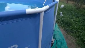 Быстрый ремонт бассейна бассейна подручными средствами.