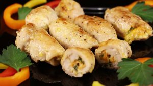 Вы Забудете О Жареной Курице! Куриные Рулетики С Сыром - Нежное И Сочное Объедение!