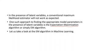 Expectation Maximization  Introduction