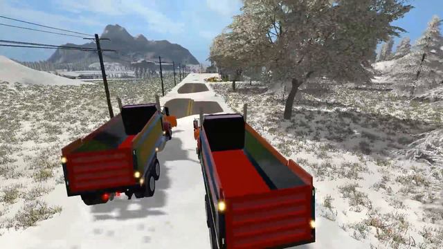 MASSIVE SNOW STORM CLEAN-UP | Farming Simulator 17 Multiplayer Gameplay смотреть онлайн