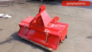 Усиленная почвофреза (грунтофреза, роторный культиватор) GQM на минитрактор.